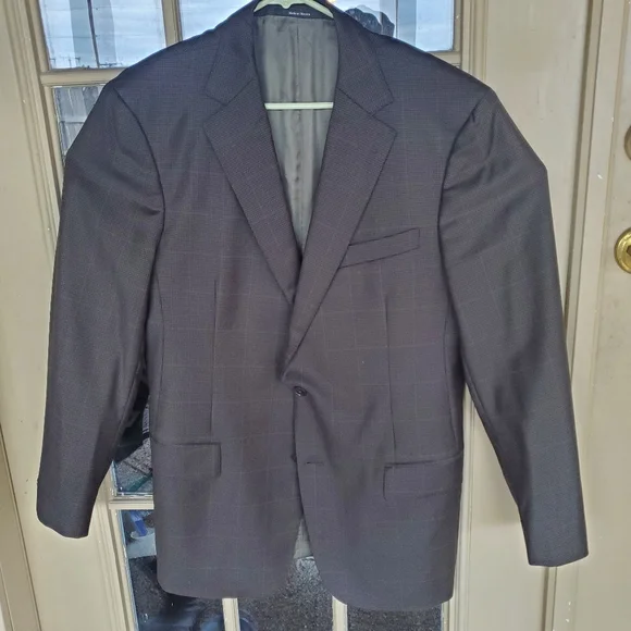 TINDARI ERMENEGILDO ZEGNA MENS BROWN 100 WOOL SPORT COAT JACKET